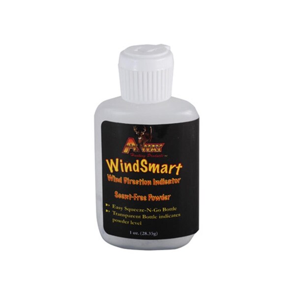 A Way Hunting Products Wind Smart Scent Free Wind Checker 1 oz Bottle - 10047