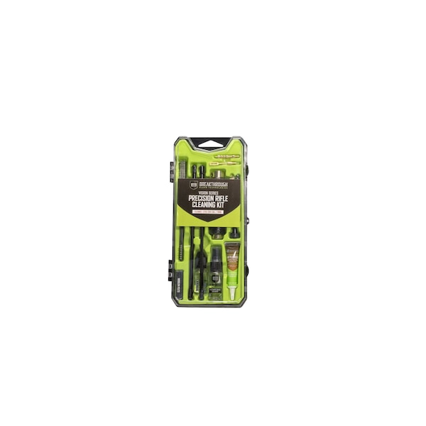 Breakthrough Clean Technologies Vision Series Rifle Cleaning Kit, .27, .284 Caliber & 7mm, Multi-Color - BT-CCC-270R