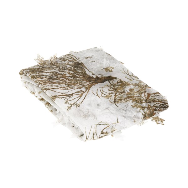 Vanish 3D Leafy Omnitex Blind Making Material, 12' x 56 in., Mossy Oak Winter Brush - 25324