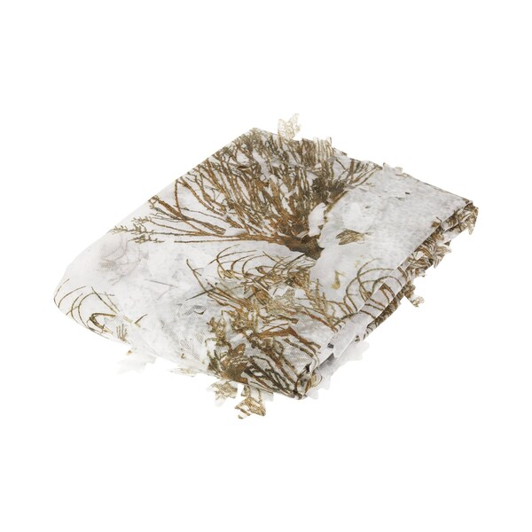 Vanish 3D Leafy Omnitex Blind Making Material, 12' x 56 in., Mossy Oak Winter Brush - 25324