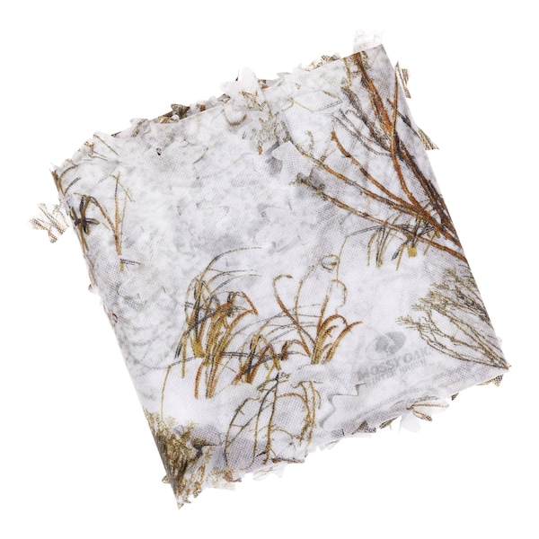 Vanish 3D Leafy Omnitex Blind Making Material, 12' x 56 in., Mossy Oak Winter Brush - 25324