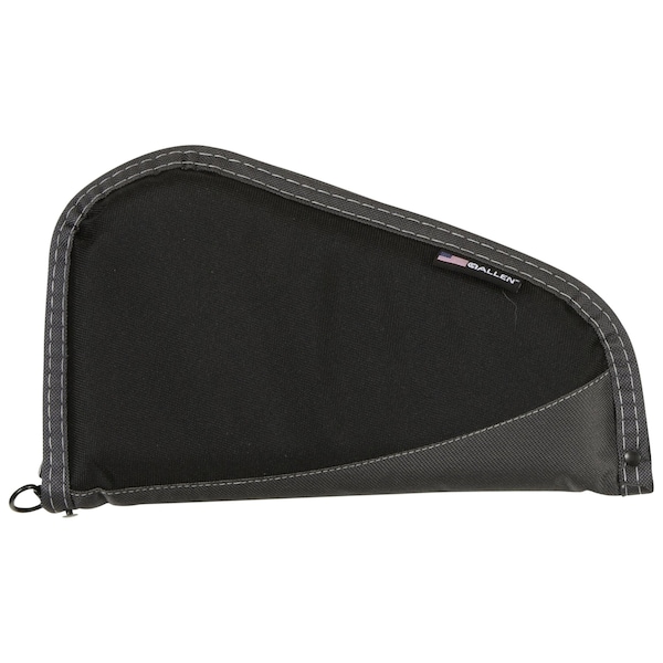 Allen Co 8-in. Deluxe Handgun Case, Black/Gray - 444-8