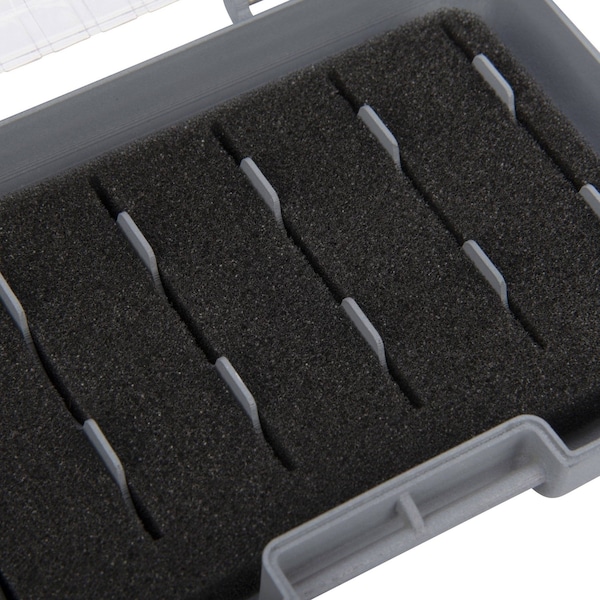 Allen Co Competitor Choke Tube Case, Holds 5 Standard Tubes 3.25-in. or 3 Extended Tubes 5-in., Black/Red - 8337