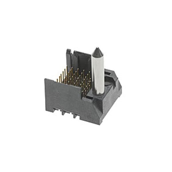 Molex Board Connector, 9 Row(S), Straight, 0.075 Inch Pitch, Press Fit Terminal, Guide Pin - 761655307