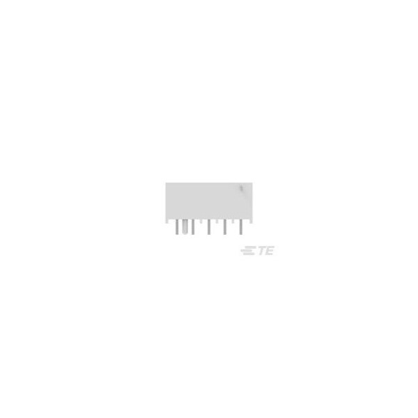 Te Connectivity Board Connector, 5 Contact(S), 1 Row(S), Male, Straight, Solder Terminal, Natural Insulator - 6-1971845-5
