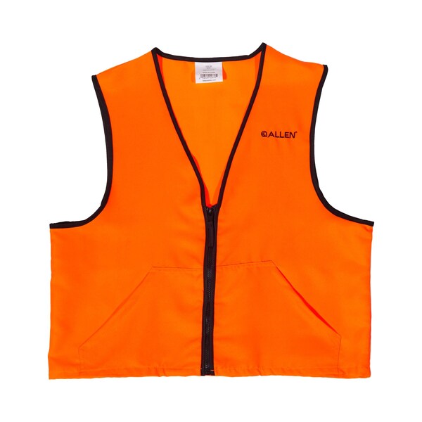 Allen Co Deluxe Blaze Orange Safety & Hunting Vest, Medium - 15765