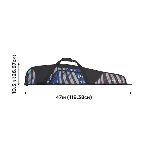 Allen Co 46 in. Centennial Rifle Case, Black/Proveil Victory - 691-46