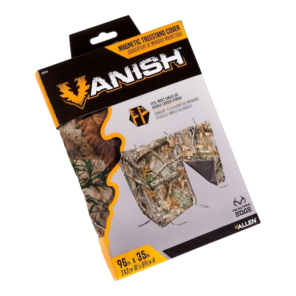 Vanish Magnetic Treestand Cover, Realtree Edge - 5314