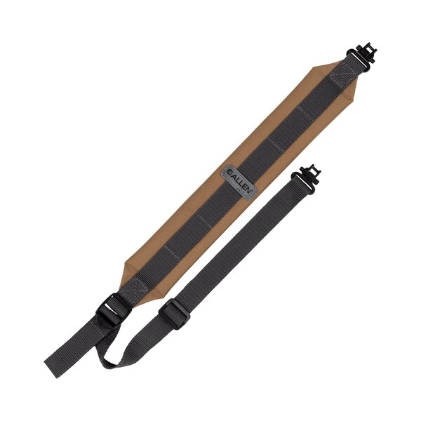 Allen Co Durango Two-Point Padded Sling w/ Swivels, Holds 500lbs., FDE - 8546