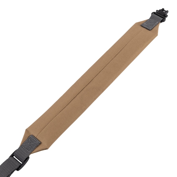 Allen Co Durango Two-Point Padded Sling w/ Swivels, Holds 500lbs., FDE - 8546