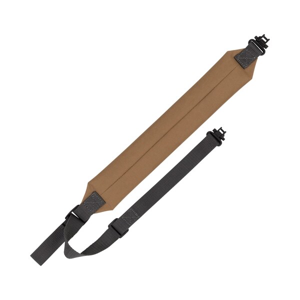 Allen Co Durango Two-Point Padded Sling w/ Swivels, Holds 500lbs., FDE - 8546