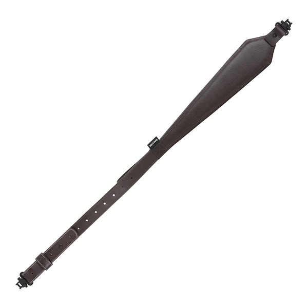Allen Co Heritage Plain Dark Leather Rifle Sling, Mahogany - 8511