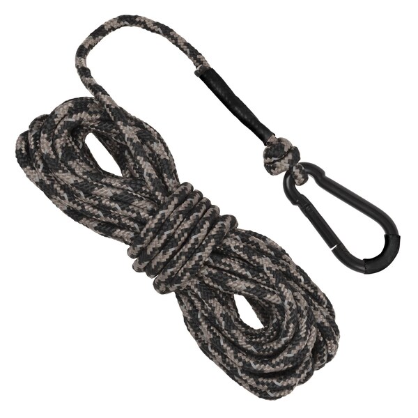 Allen Co Deluxe Reflective Hoist Rope, 30-Feet Long, Black - 7249