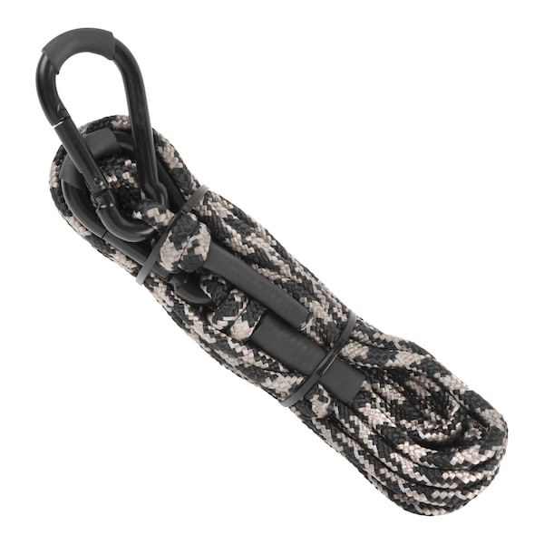 Allen Co Deluxe Reflective Hoist Rope, 30-Feet Long, Black - 7249