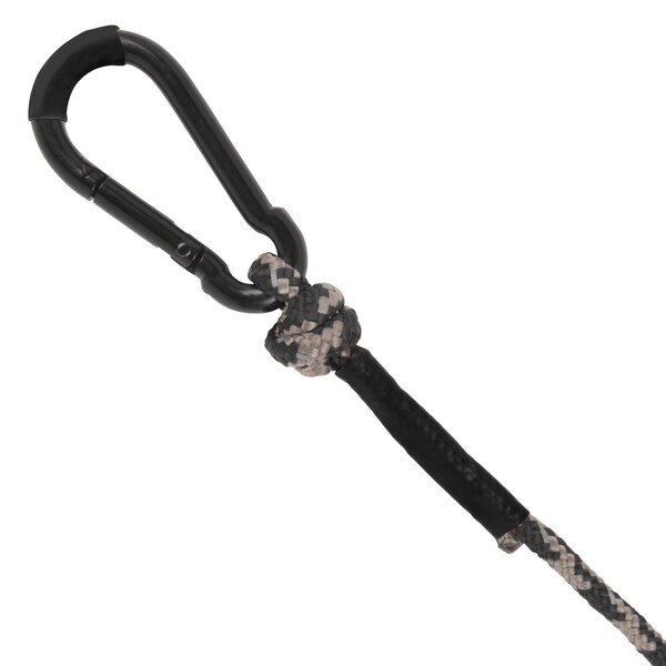Allen Co Deluxe Reflective Hoist Rope, 30-Feet Long, Black - 7249