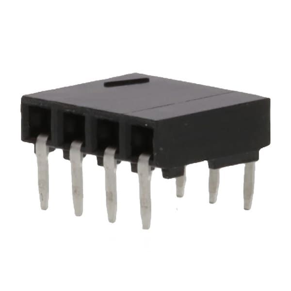 Molex Board Connector, 4 Contact(S), 1 Row(S), Female, Right Angle, 0.1 Inch Pitch, Solder Terminal,  - 901481204