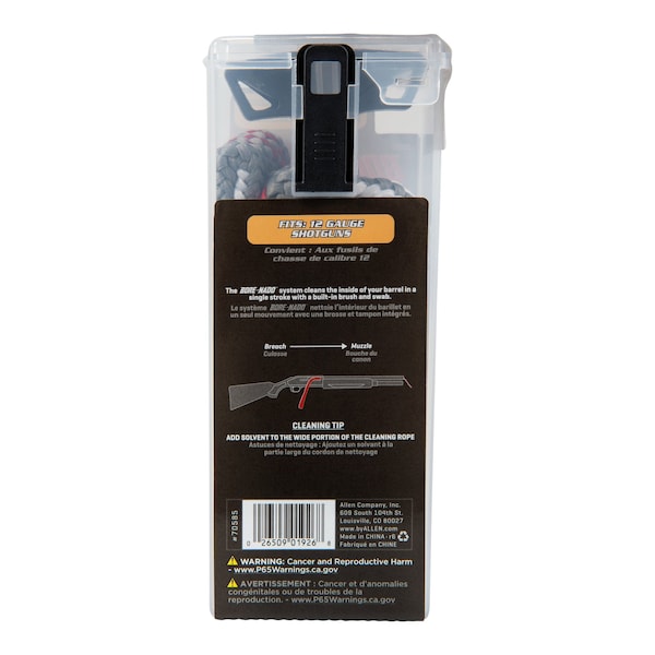 Borenado Shotgun Bore Cleaning Rope Tool, 12-Gauge - 70585