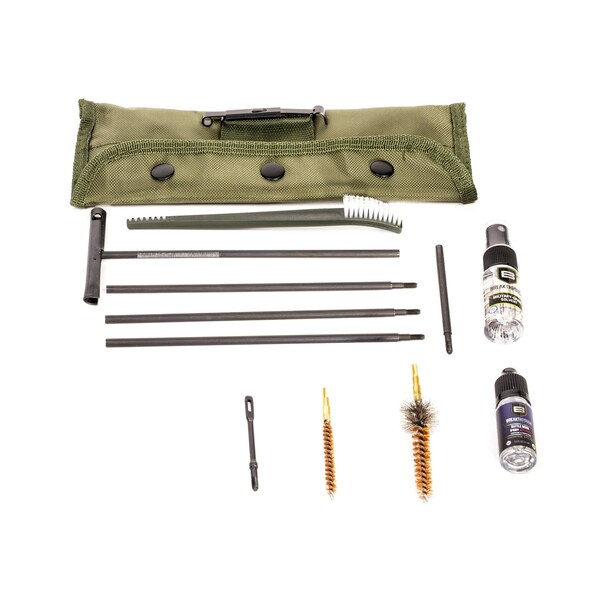 Breakthrough Clean Technologies Military Style Cleaning Kit, AR-15, M16 & M4, 8-36 Thread, Multi-Color - BT-GI-AR15