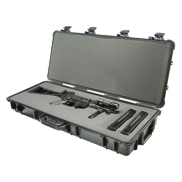 Pelican Protective Case, 13-1/2" W x 35-3/4" L x 5-1/4" H - 017000-0000-110