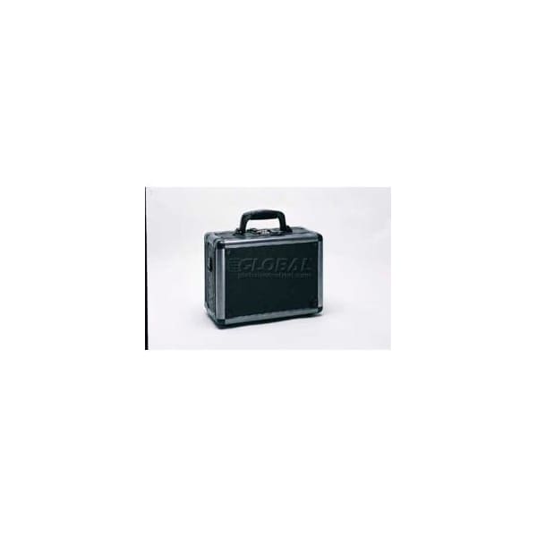 T.Z. Case International Inc. TZ Case, Pistol Case, 12-1/2"L x 9"W x 6"H, Black Diamond Plate - TZ0012-DPI