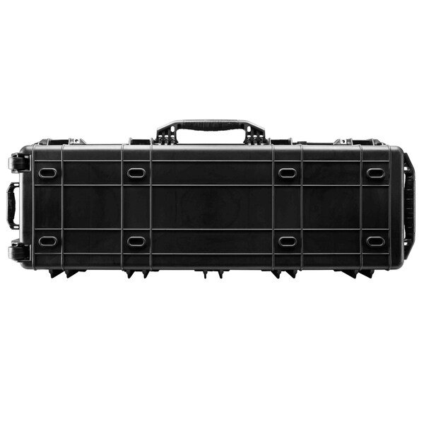 Eylar XL Deep 44in Roller Hard Rifle Case Waterproof w/ Foam Black - SA00068