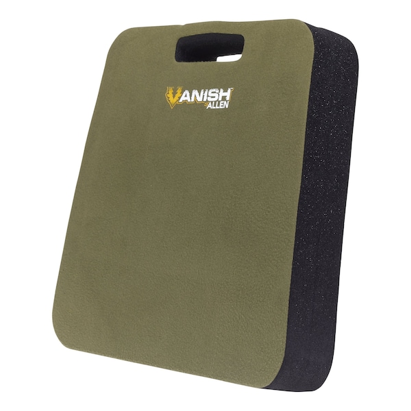 Vanish Foam Cushion, 14 in. L x 13 in. W x 2 in. Thick, Olive Green - 5839