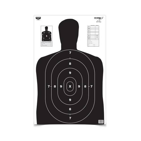 Birchwood Casey Eze-Scorer Bc27 Black-5, 23x35 - BC-37020