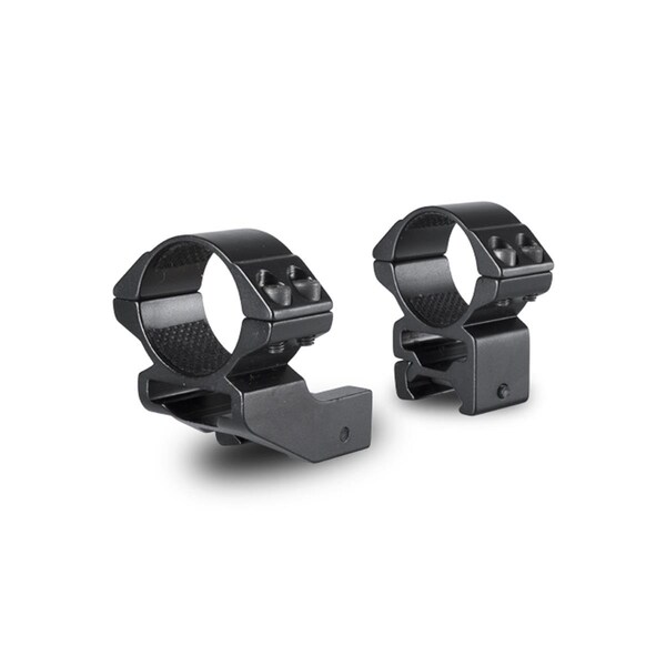 Hawke Optics Hawke Sport Optics  30 mm High Weaver with 2 Piece 1 in. Extension Ring - Black, 2 Piece - 22126