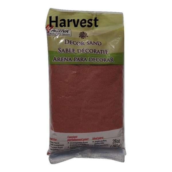 Decor Sand Decor Sand 4291 Activa 28 oz Bag of Decorative Sand; Harvest - 4291