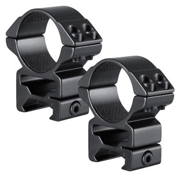 Hawke Optics Hawke Sport Optics  30mm Sport Optics Weaver Rails High, Black - 2 Piece - 22117