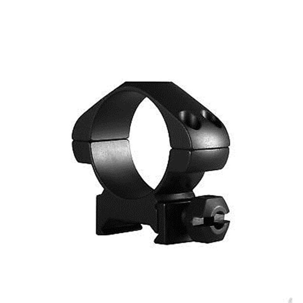 Hawke Optics Hawke Sport Optics  30mm Precision Steel Rings Weaver Medium with Nut, Black - 2 Piece - 23006