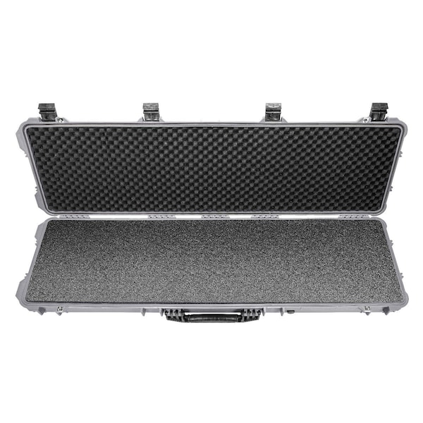 Eylar 53in Hard Rifle Case Equipped With Ragar Reconfigurable & Reusable XP Crosslinked Foam Insert - SA00015-GRA-RG-XP