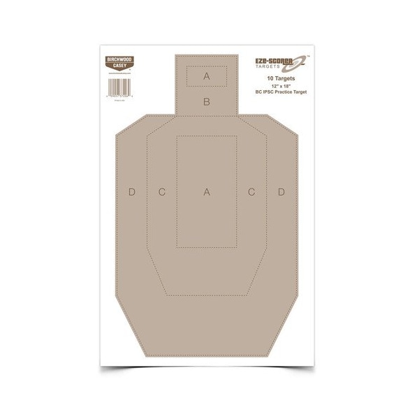 Birchwood Casey Eze-Scorer Bc Ipsc Practice, 12x18 - BC-37206