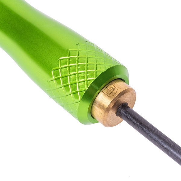 Breakthrough Clean Technologies 45in. Carbon Fiber Cleaning Rod w/ Rotating, Ergonomic Handle, .30 Caliber thru 12-Gauge & 7mm, Multi - BT-CFRR-S45