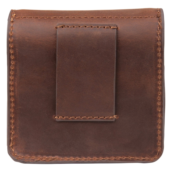 Allen Co Del Norte Leather Belt Loop Cartridge Holder, Brown - 8513