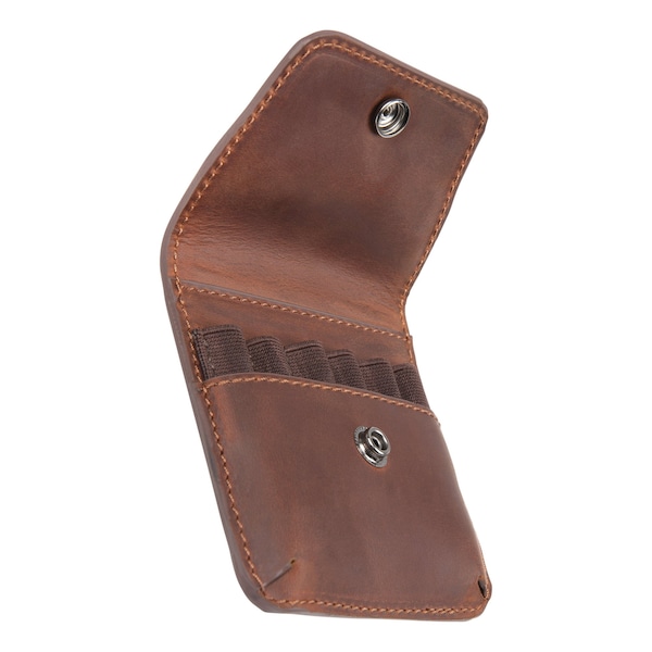 Allen Co Del Norte Leather Belt Loop Cartridge Holder, Brown - 8513