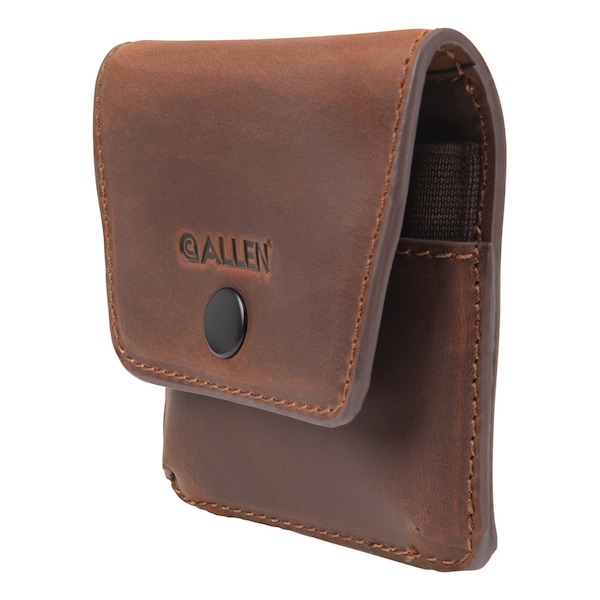 Allen Co Del Norte Leather Belt Loop Cartridge Holder, Brown - 8513