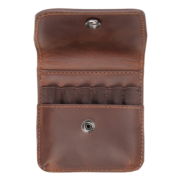Allen Co Del Norte Leather Belt Loop Cartridge Holder, Brown - 8513