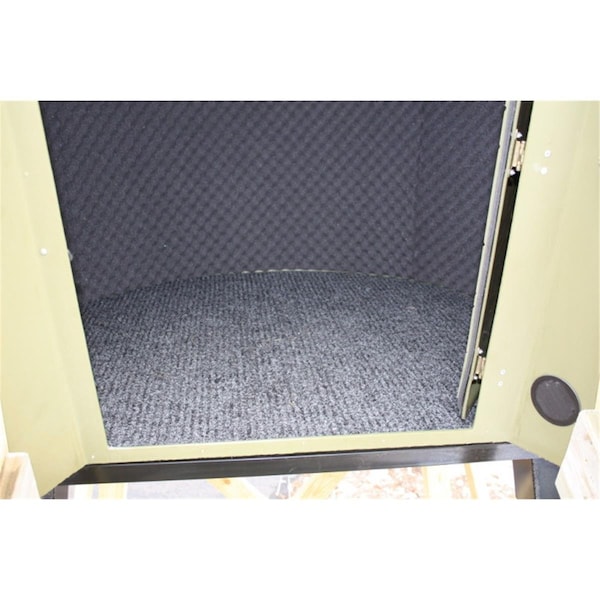 Banks Outdoors Stump Hunting Blind Adhesive Foam Wall Insulation Kit, Grey - BNKST4WI