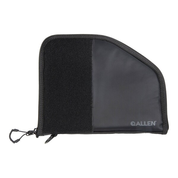 Allen Co Pistol Case with Mag Pouch, Full-Size Handguns up to 9.5 in., Black - 78-9