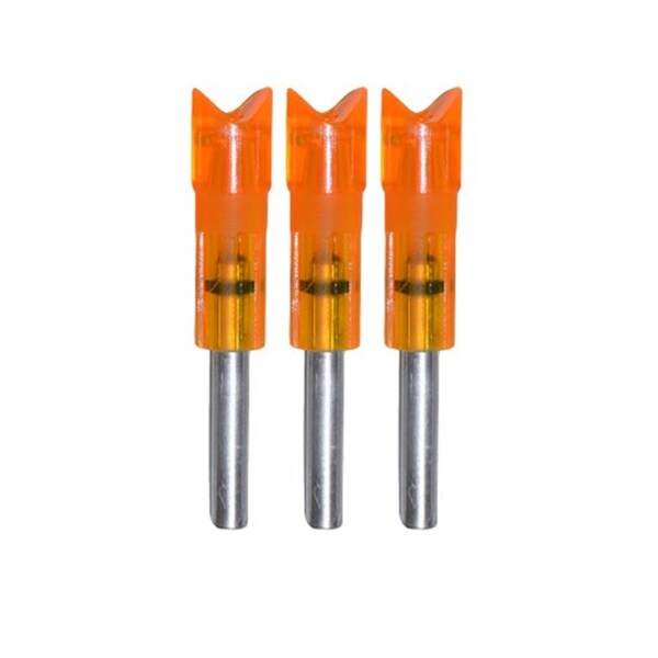 Burt Coyote Lumenok Easton Carbon Bolt Crescent Nock, 3PK - LCBC3