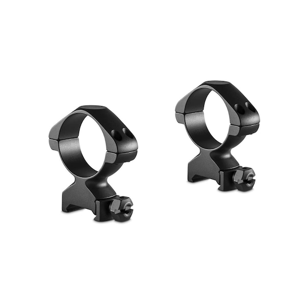 Hawke Optics Hawke Sport Optics  34 mm Medium Precision Steel Rings Weaver with Nut - Black, 2 Piece - 23021