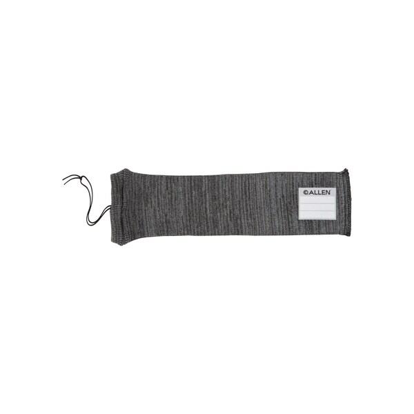 Allen Co 14-in. Gun Sock with Writeable ID Label, 14-in. Handguns & Revolvers, Gray - 13170