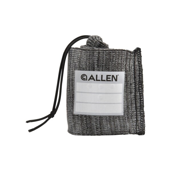 Allen Co 14-in. Gun Sock with Writeable ID Label, 14-in. Handguns & Revolvers, Gray - 13170