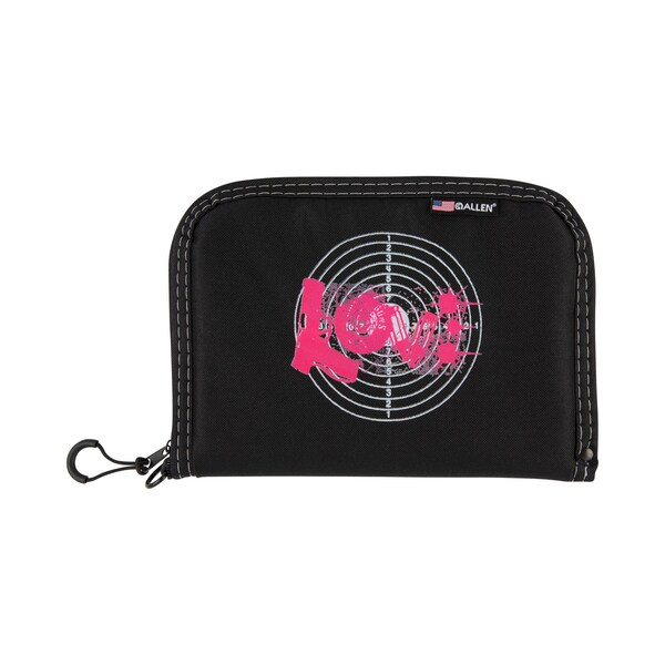 Girls With Guns 10-Inch Lockable LOVE Handgun Case - 9075