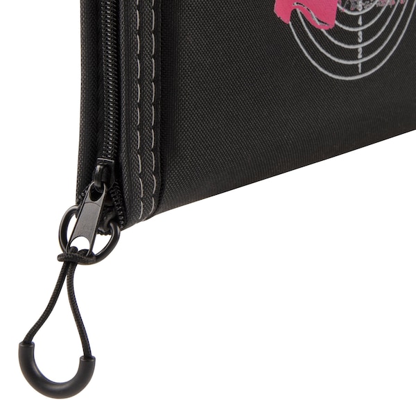 Girls With Guns 10-Inch Lockable LOVE Handgun Case - 9075