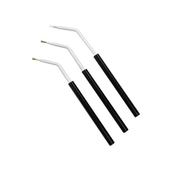 Birchwood Casey Angled Cleaning Brushes, Bronze, Nylon A - BC-41108