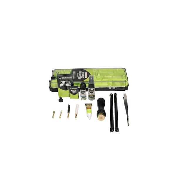 Breakthrough Clean Technologies Vision Series Rifle Cleaning Kit, .25 Caliber & 6.5mm, Multi-Color - BT-CCC-25R