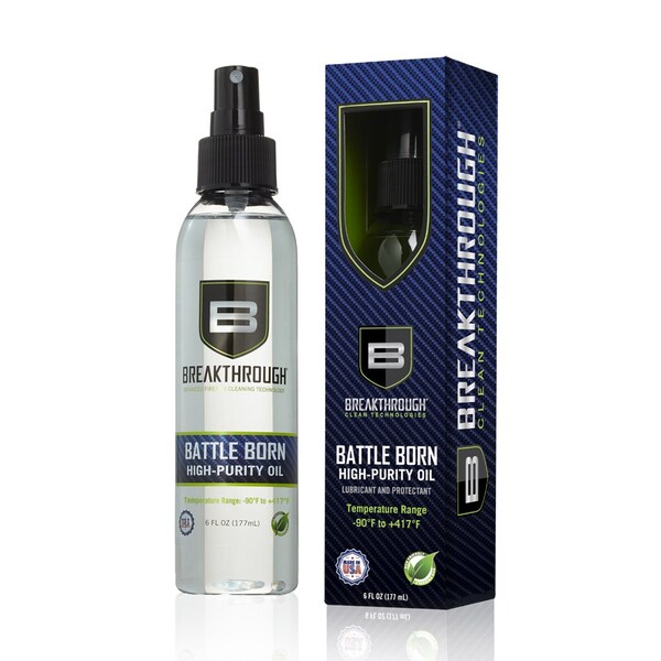 Breakthrough Clean Technologies Battle Born High-Purity Oil, 6oz Bottle, Clear - BTO-6OZ