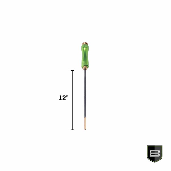 Breakthrough Clean Technologies 12in. Carbon Fiber Cleaning Rod w/ Rotating, Ergonomic Handle, .22 thru .50 Caliber & 5mm, Multi-Color - BT-CFRR-12